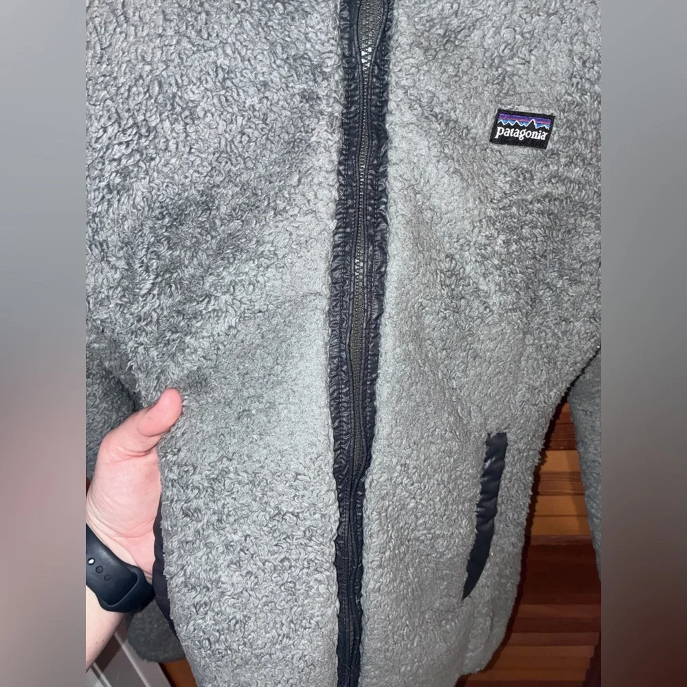 Patagonia Women’s Los Lobos Full-Zip Fleece Jacket Gray - size small - Picture 5 of 12